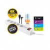 Prepäťová ochrana GoGEN TV STARTER KIT 3, HDMI 2.0 (TVSTARTERKIT3) biela