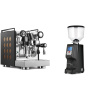 Rocket Espresso Appartamento, black/copper + Eureka Atom Specialty 65, black