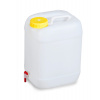 Plastový kanister s vypúšťacím kohútom, 20 l