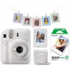 Instantný fotoaparát Fujifilm Instax Mini 12 White + Mini 12 ACC kit + 2x10 film (FTINFTVA2301)