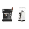 Ascaso Steel DUO PID PLUS, Black&Wood + Eureka Mignon Specialita, CR white