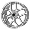 BORBET Alufelge 7.0 J x 17 108/5/42/72,5 Y crystal silver Borbet 7x17 5x108 ET42.00 borbet crystal silver kba