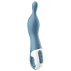 Satisfyer A-Mazing 1 - nabíjateľný A-bod vibrátor (modrý)