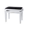 GEWA Piano Bench Deluxe White Matt (KLavírna lavica PIANO DELUXE WH mat GW130020 mat )