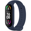 Fixed Silicone Strap silikónový remienok pre Xiaomi Band 7/ Mi Band 5, modrý FIXSSTB-989-BL