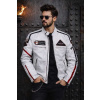 Max Original Leather Pánska kožená bunda JLI crust white (2XL 54-56) - Crust white - 2XL