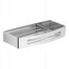 GEDY 2417 Smart polica do sprchy, 30 x 4,5 x 12,8 cm, leštená nehrdzavejúca oceľ