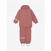Detská zateplená nepremokavá súprava do dažďa CeLaVi - ružová Brick Dust Veľkosť: 86/92