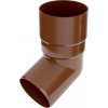 Bryza Plastové koleno 67° Ø 90 mm RAL 8017 hnedé