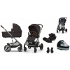 Cybex Balios S Lux 3v1 Chocolate Brown Bundle set L Hlboká vanička