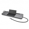 i-tec USB-C Metal Ergonomic 4K 3x Display Docking Station + Power Delivery 85 W C31FLATDOCKPDPRO