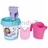Vedro set Gabby Medium Garnished Bucket Life Smoby s krhlou 6 dielov 18 cm výška od 18 mes