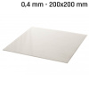 Plech alpaka (nové striebro) 200x200x0,4mm