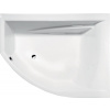 POLYSAN TANDEM R asymetrická vaňa 170x130x50cm, biela (07611) 97611