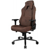 AROZZI herná stolička VERNAZZA Supersoft Fabric Brown/ hnedá