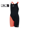 Závodné plavky - kombinéza Speedo Fastskin Openback Kneeskin růžovočerné Velikosti 26