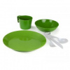 GSI Outdoors Cascadian 1 Person Table Set green Zelená nádobí