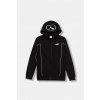 Detská mikina Puma PUMA SPORT Full-Zip Hoodie FL B čierna farba, s kapucňou, s nášivkou, 688858 140