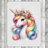 DTF transfer/nažehľovačka Jednorožec 7 Rozmer: do 14cm