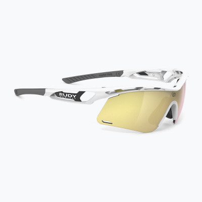 Slnečné okuliare Rudy Project Tralyx+ Slim biely lesk/viacerozmerná zlatá