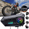 MOTOCYKLOVÝ INTERKOMOVÝ KOMUNIKAČNÝ SET BLUETOOTH, INTERKOMOVÁ PRILBA