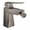 Grohe Allure Brilliant - Bidetová batéria s výpusťou, kefovaný Hard Graphite 23117AL0