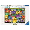 RAVENSBURGER Zářící Pokémoni 2000 dielov