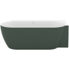 Ravak Volně stojící vana Freedom Corner II Tec 175x86 cm akrylát pravá grey green CC81200000