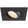 SLV 1007378 NEW TRIA 75 vstavané svietidlo LED GU10 čierna; 1007378