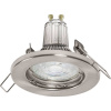 LEDVANCE SET X3 RECESS DOWNLIGHT GU10 LED vstavané kúpeľňové svetlo 4.5 W IP20 niklová; 4058075611290