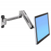 ERGOTRON LX HD Sit-Stand Wall Mount LCD Arm, Polished, velmi flexibilní rameno na zeď až 46