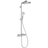 Hansgrohe 27268000 CROMETTA S Showerpipe 240 1jet s termostatom, EcoSmart, chróm