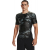 UNDER ARMOUR Tričko HG Isochill Comp Print SS - čierne / camo (1361514-001) Veľkosť: S/Regular