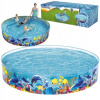 Okrúhly bazén Bestway s rozmermi 244 x 244 cm (Rozšíriteľný záhradný detský bazén Sea Odyssey 244cmx46cm BESTWAY 55031)