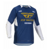 Dres EVOLUTION DST. FLY RACING - USA 2022 (modrá/biela/zlatá) Velikost: M