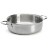 Hrnec de Buyer, 3612.24, ALCHIMY, nízký, nerezový, průměr 24 cm, objem 2,3 L, výška 7,53 cm, zahnutý okraj