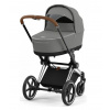 Cybex Priam Set Mirage Grey Comfort Podvozok: Chrome/Brown