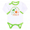 Body s potlačou New Baby ...maluju si po tělíčku - 56 (0-3m)