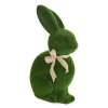 Dekoračná veľkonočná figúrka zajačika z umelej trávy - zelená