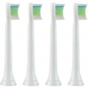 BMK Trading s.r.o. BMK Náhradné hlavice pre zubné kefky Philips, 4 ks - kompatibilné s Philips Sonicare W Optimal Biela Mini - HX6074