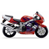 Nálepky FOOQS pre HONDA CBR 900 RR 1999 ČERVENO-FIALOVÁ R127H
