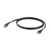 Weidmüller 1251610250 RJ45 sieťové káble, prepojovacie káble CAT 6A S/FTP 25.00 m čierna UL certifikácia 1 ks; 1251610250