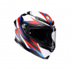 AGV K6 S E2206 MPLK TIMEWARP MATT BLACK/RED/BLUE Velkosť: M