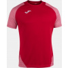 Joma Dres ESSENTIAL II T-SHIRT RED-WHITE S/S Veľkosť: 4XS/3XS