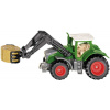 SIKU Blister traktor Fendt Vario 1050 s uchopovačem balíků model kov 1539