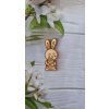 Drevený výrez zajačik s vajíčkom 2