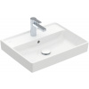 Villeroy & Boch COLLARO - Umývadlo 550x440x160 mm, bez prepadu, biela Alpin 4A335601