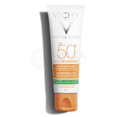 Vichy Capital Soleil zmatňující krém SPF50 50 ml