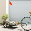 Príves na bicykel, čierny 122x53x31 cm, železo-ForU-94201