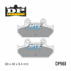 Brzdové doštičky DP968 - DP BRAKES zmes Premium Sinter OEM